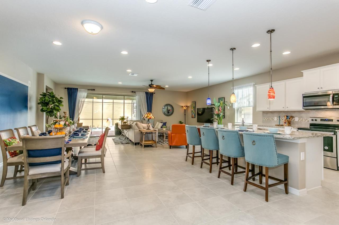 8 Bedroom, 6 Bathroom Upscale Villa Near All The Fun In Kissimmee Exterior foto